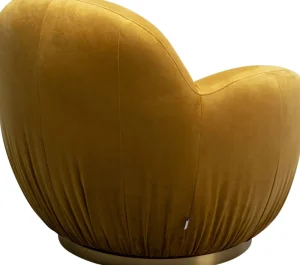 KARE Design Draaibare Fauteuil Nube Yellow