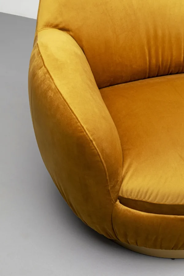 KARE Design Draaibare Fauteuil Nube Yellow