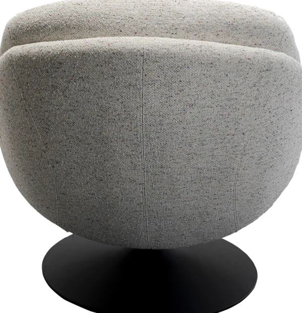 KARE Design Draaifauteuil + Kruk Standford