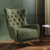 KARE Design Draaifauteuil Bellini Green