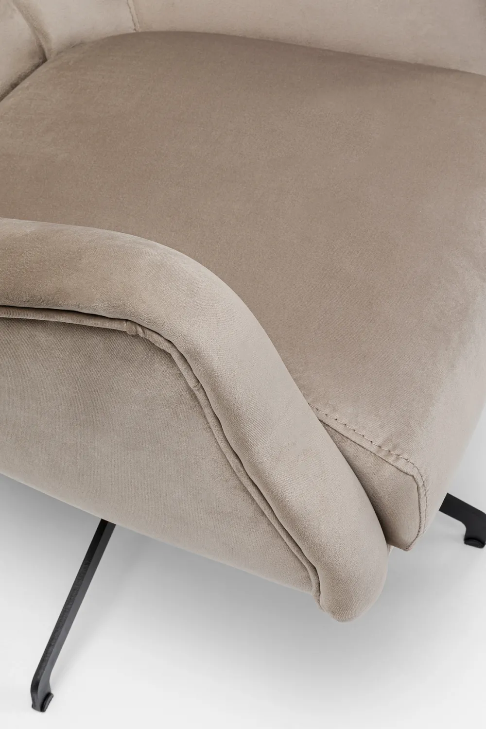 draaifauteuil_bellissima_velvet_beige_5.webp KARE Design Draaifauteuil Bellissima Velvet Beige