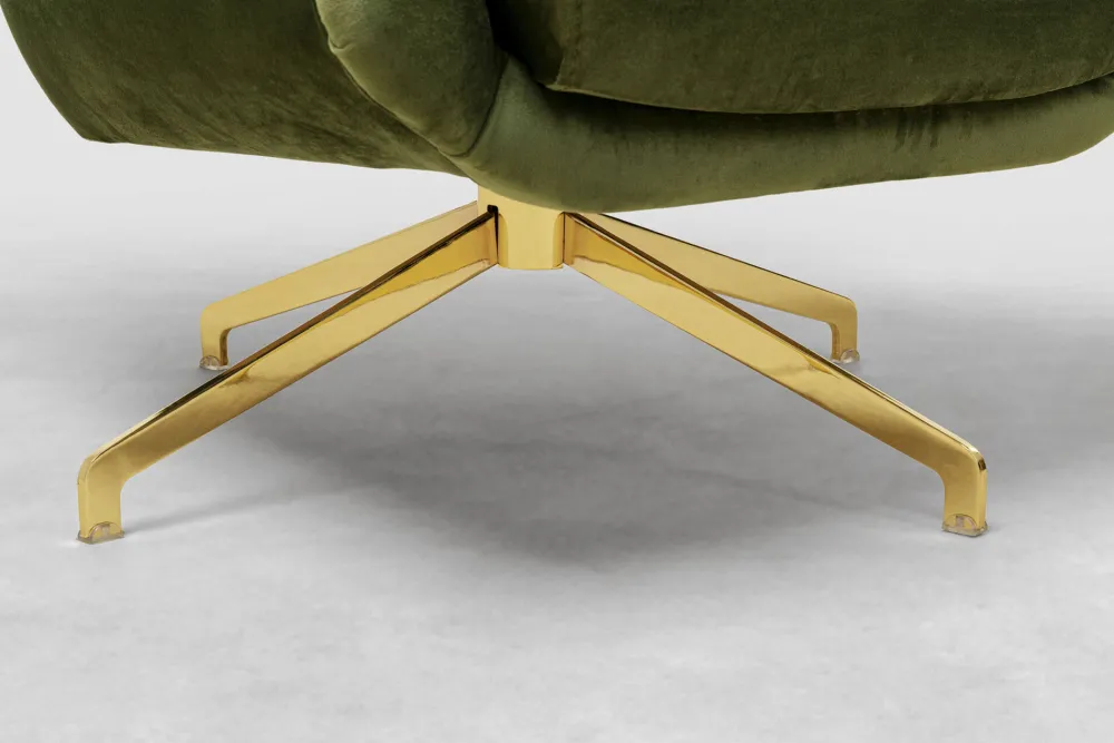 draaifauteuil_bellissima_velvet_green_5.webp KARE Design Draaifauteuil Bellissima Velvet Green