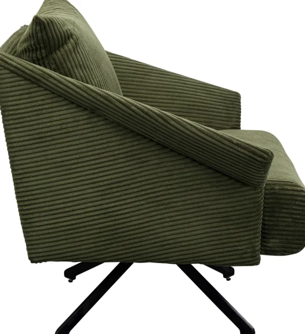 KARE Design Draaifauteuil Milo Green