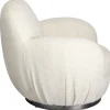 KARE Design Draaifauteuil Nube Boucle