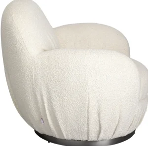 KARE Design Draaifauteuil Nube Boucle