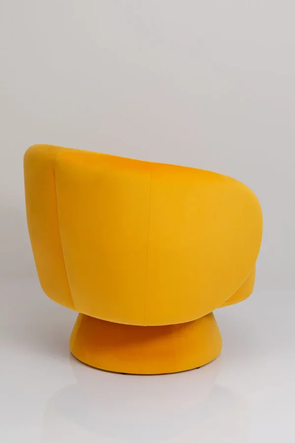 KARE Design Draaifauteuil Orion Yellow