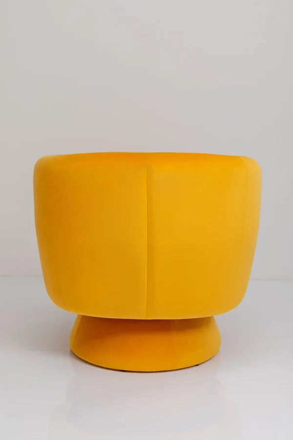 KARE Design Draaifauteuil Orion Yellow