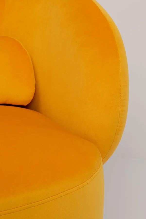 KARE Design Draaifauteuil Orion Yellow