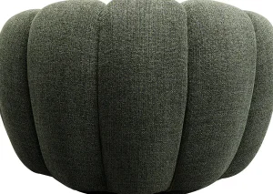 KARE Design Draaifauteuil Peppo Bloom Melange Green