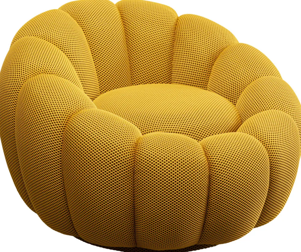 draaifauteuil_peppo_bloom_yellow_0.webp KARE Design Draaifauteuil Peppo Bloom Yellow