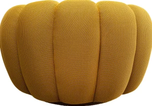 KARE Design Draaifauteuil Peppo Bloom Yellow