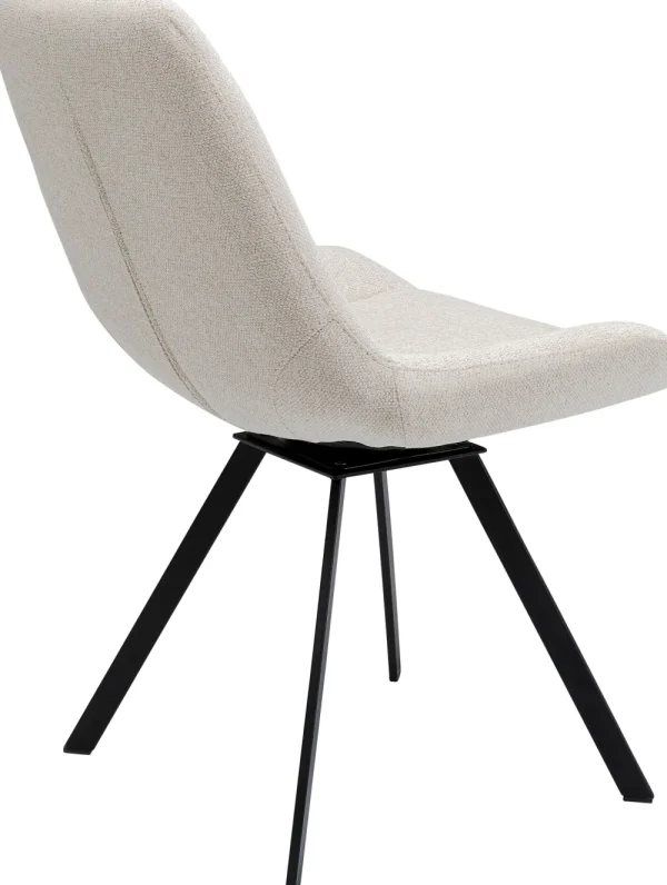 KARE Design Draaistoel Baron Cream