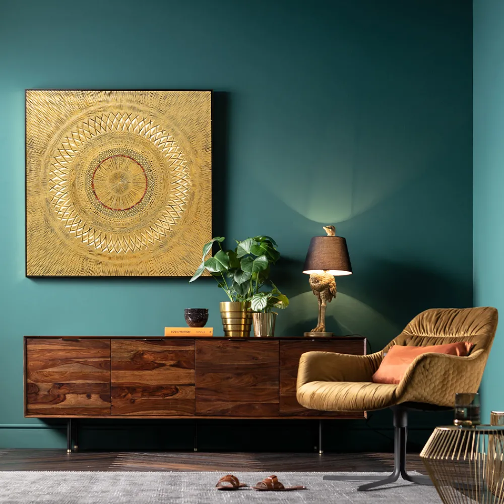 draaistoel_bristol_geel_0.webp KARE Design Draaistoel Bristol Geel