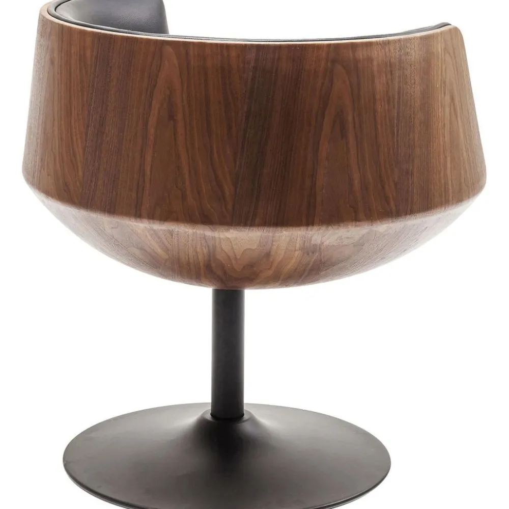 draaistoel_club_walnoot_3.webp KARE Design Draaistoel Club Walnoot