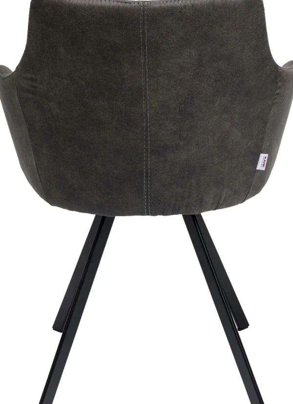 KARE Design Draaistoel Coco Anthracite