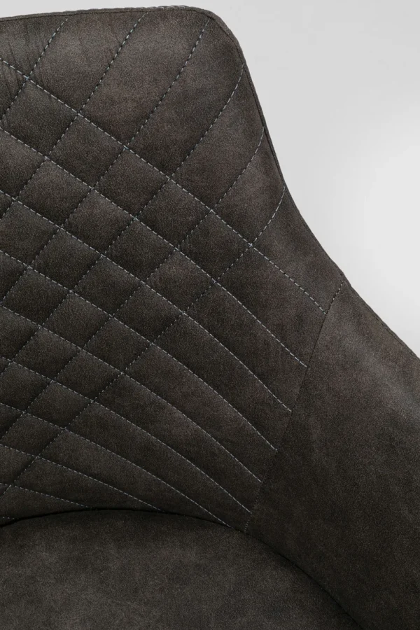 KARE Design Draaistoel Coco Anthracite