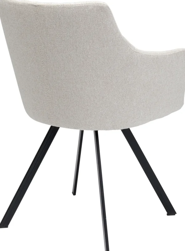 KARE Design Draaistoel Coco Cream