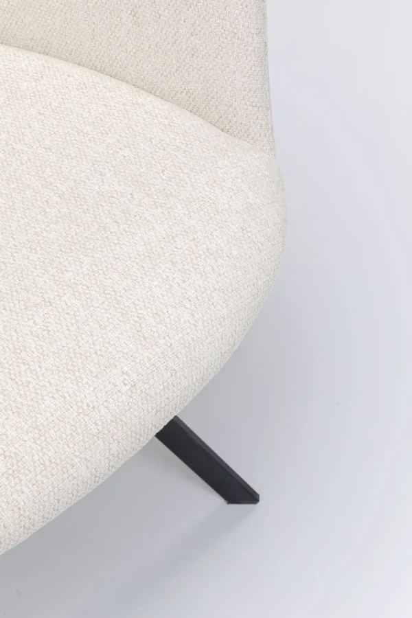 KARE Design Draaistoel Coco Cream