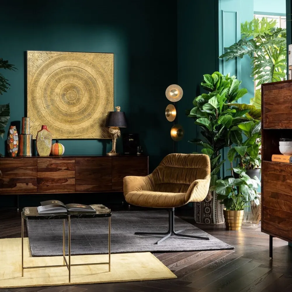 draaistoel_colmar_geel_0.webp KARE Design Draaistoel Colmar Geel