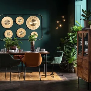 KARE Design Draaistoel Colmar Groen