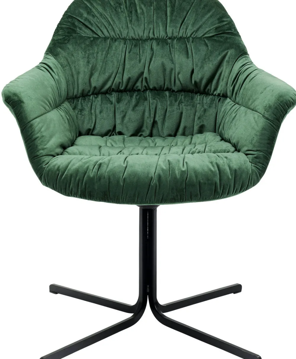 draaistoel_colmar_groen_1.webp KARE Design Draaistoel Colmar Groen