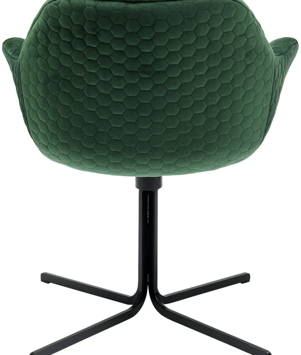 draaistoel_colmar_groen_2.webp KARE Design Draaistoel Colmar Groen
