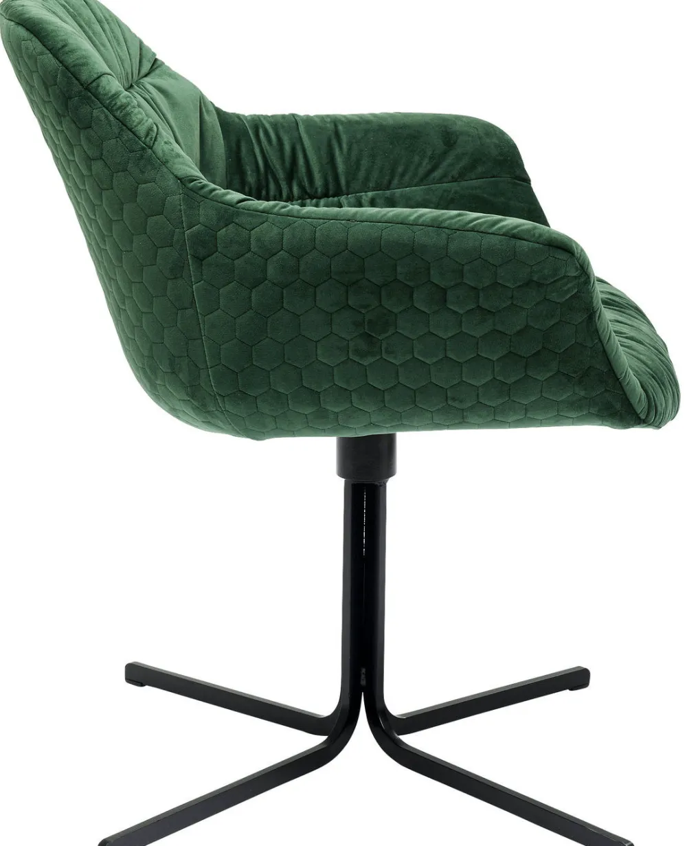 draaistoel_colmar_groen_4.webp KARE Design Draaistoel Colmar Groen