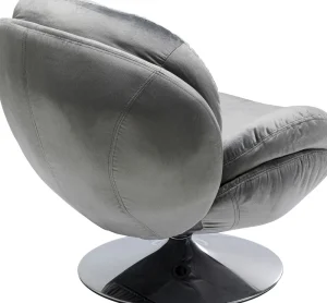 KARE Design Draaistoel Cosy Grijs