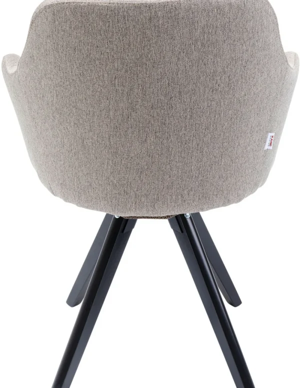 KARE Design Draaistoel Lady Loco Taupe