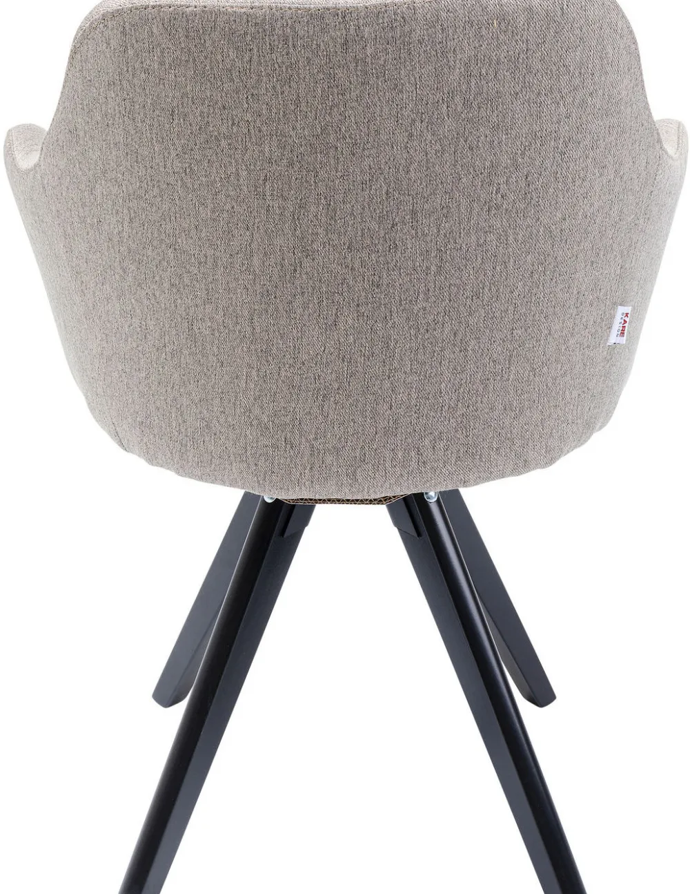 draaistoel_lady_loco_taupe_5.webp KARE Design Draaistoel Lady Loco Taupe