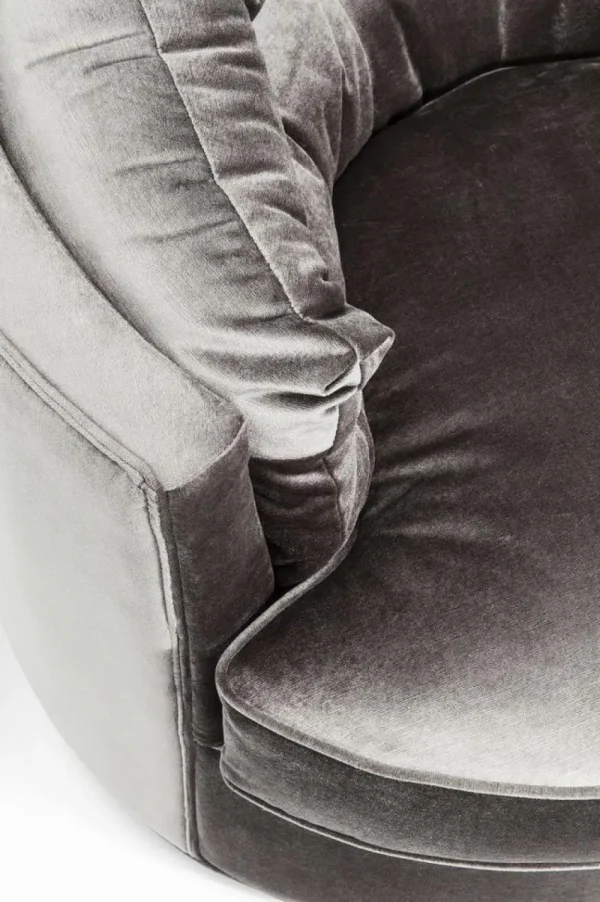 KARE Design Draaistoel Music Hall Grijs