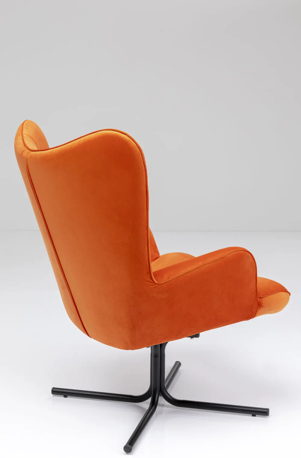 draaistoel_oscar_velvet_orange_4.webp KARE Design Draaistoel Oscar Velvet Orange