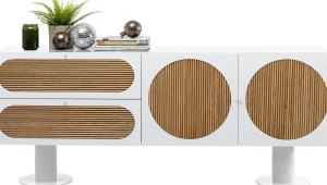 KARE Design Dressoir Atomic White 183x76cm