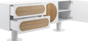 KARE Design Dressoir Atomic White 183x76cm