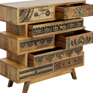 KARE Design Dressoir Menorca Butterfly 65x65cm