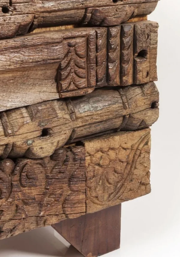 KARE Design Dressoir Shanti Surprise Puzzle Nature