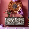 KARE Design Dressoir Zebra 160x80cm