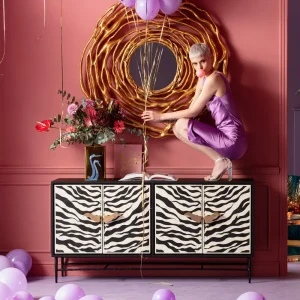 KARE Design Dressoir Zebra 160x80cm