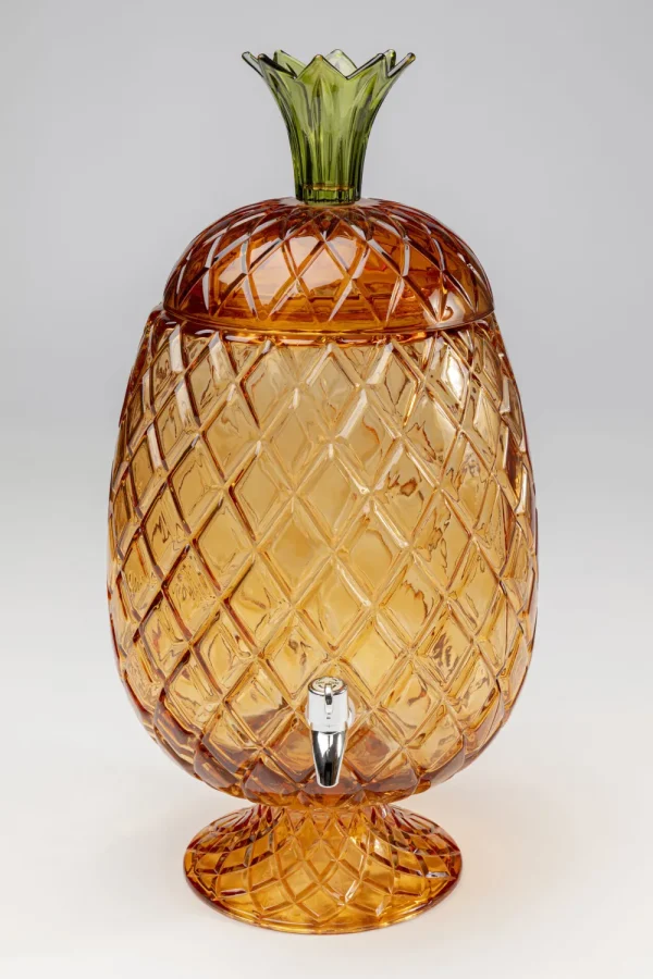 KARE Design Drink Dispenser Pineapple Amber (2-delig)