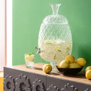 KARE Design Drink Dispenser Pineapple Clear (2-delig)
