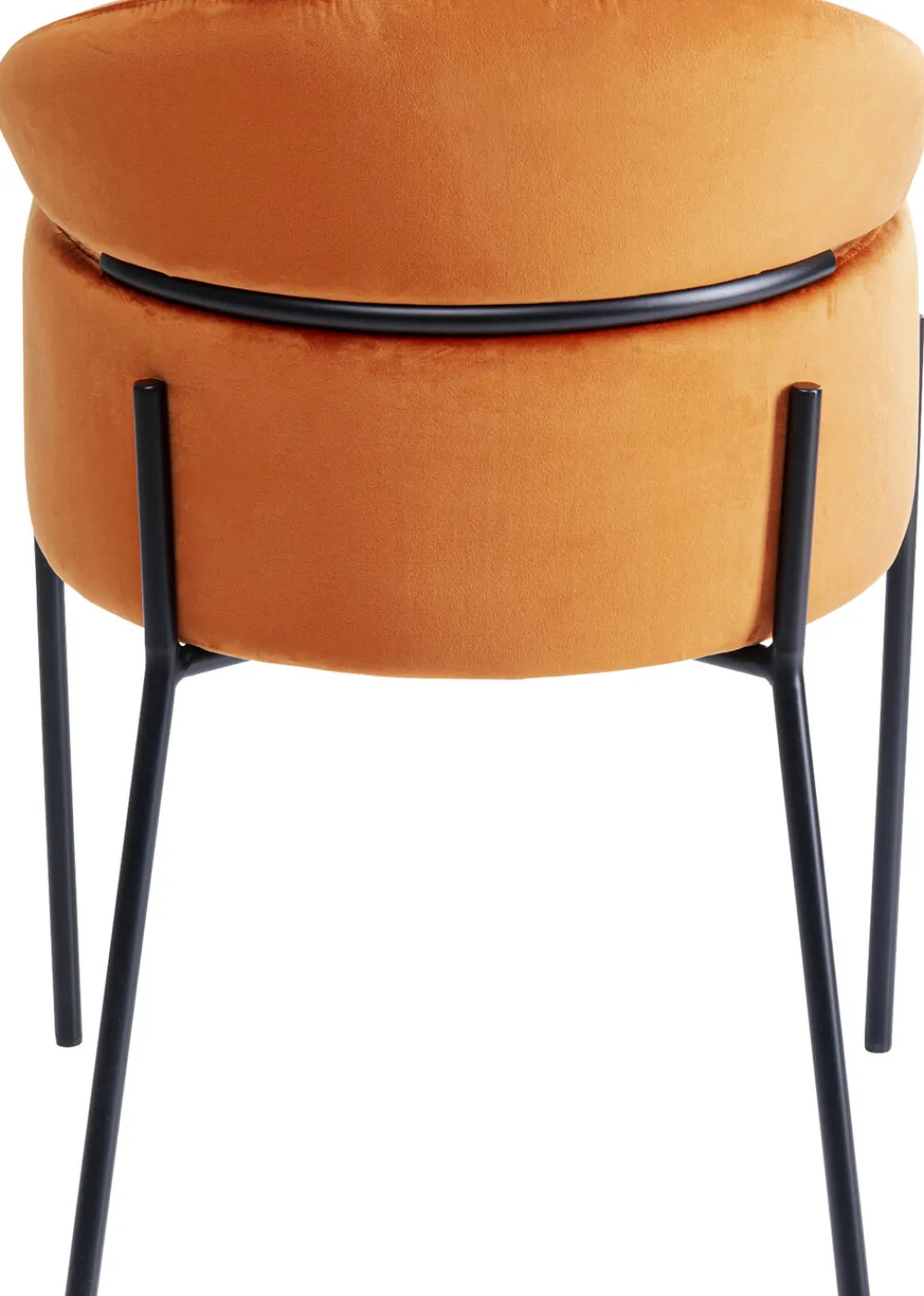 eetkamerstoel_alexia_fluweel_oranje_4.webp KARE Design Eetkamerstoel Alexia Fluweel Oranje