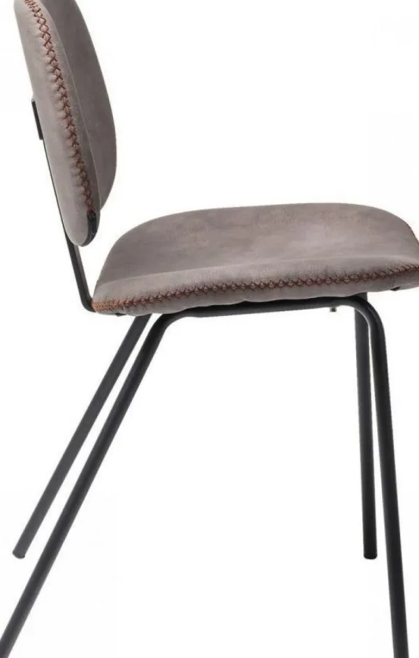 KARE Design Eetkamerstoel Barber Bruin