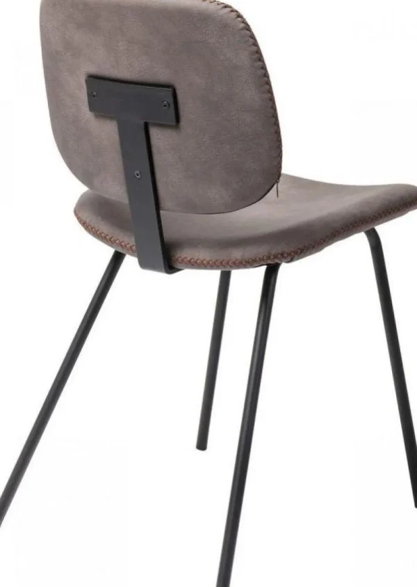 KARE Design Eetkamerstoel Barber Bruin