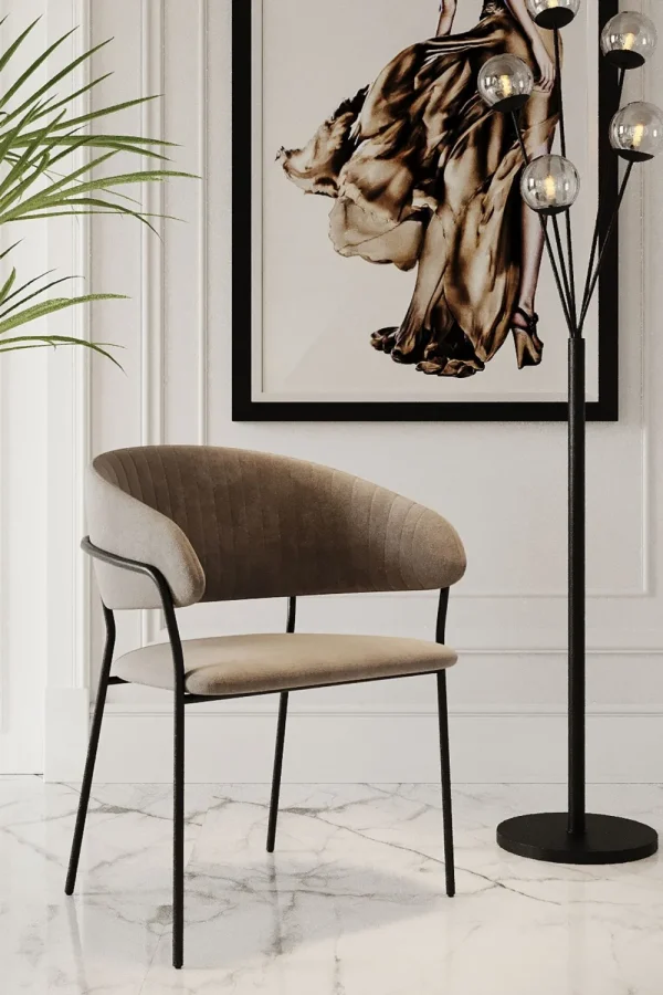 KARE Design Eetkamerstoel Belle Brown (Set Van 2)