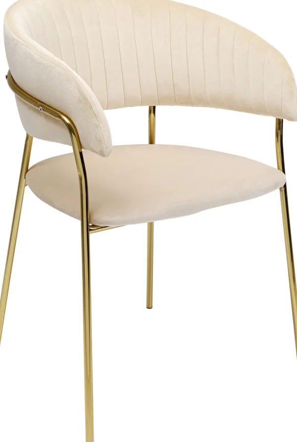 KARE Design Eetkamerstoel Belle Creme (2-delig)