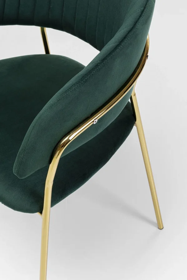 KARE Design Eetkamerstoel Belle Groen