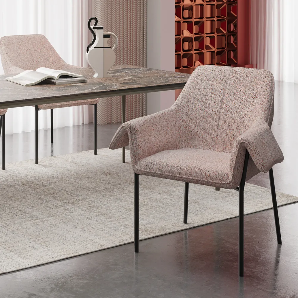 eetkamerstoel_bess_beige_flitter_0.webp KARE Design Eetkamerstoel Bess Beige Flitter