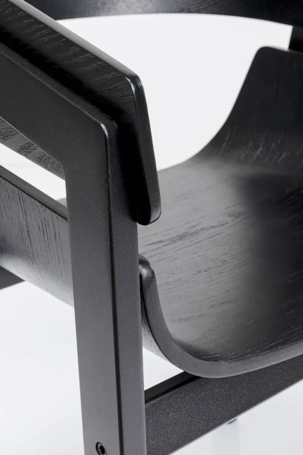 KARE Design Eetkamerstoel Biarritz Black