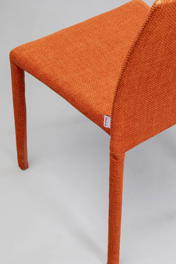 KARE Design Eetkamerstoel Bologna Orange