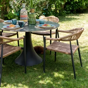 KARE Design Eetkamerstoel Cala Pi Beige